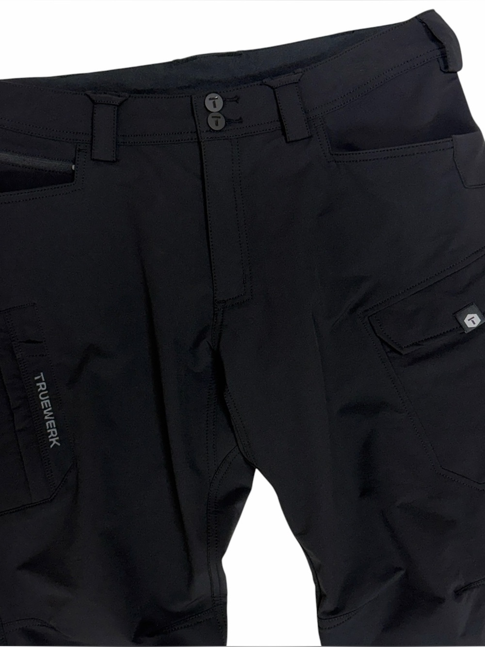 Truewerk Pants Men 34x30 Black T2 Werkpant Technical Utility Cargo Tactical Work
